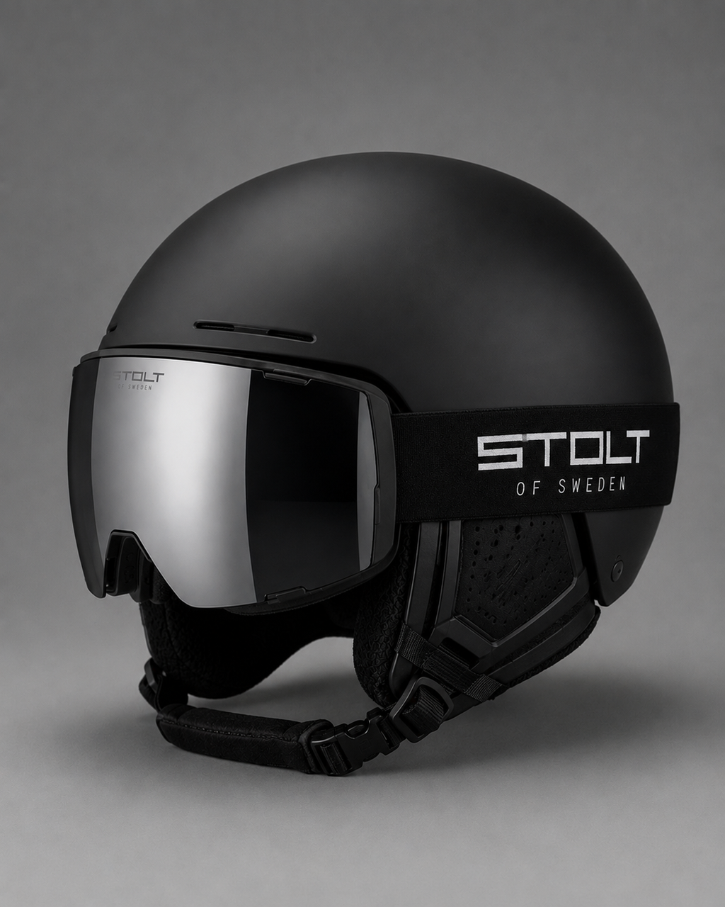 ST-50 Black Ski Goggles with Spare Lens