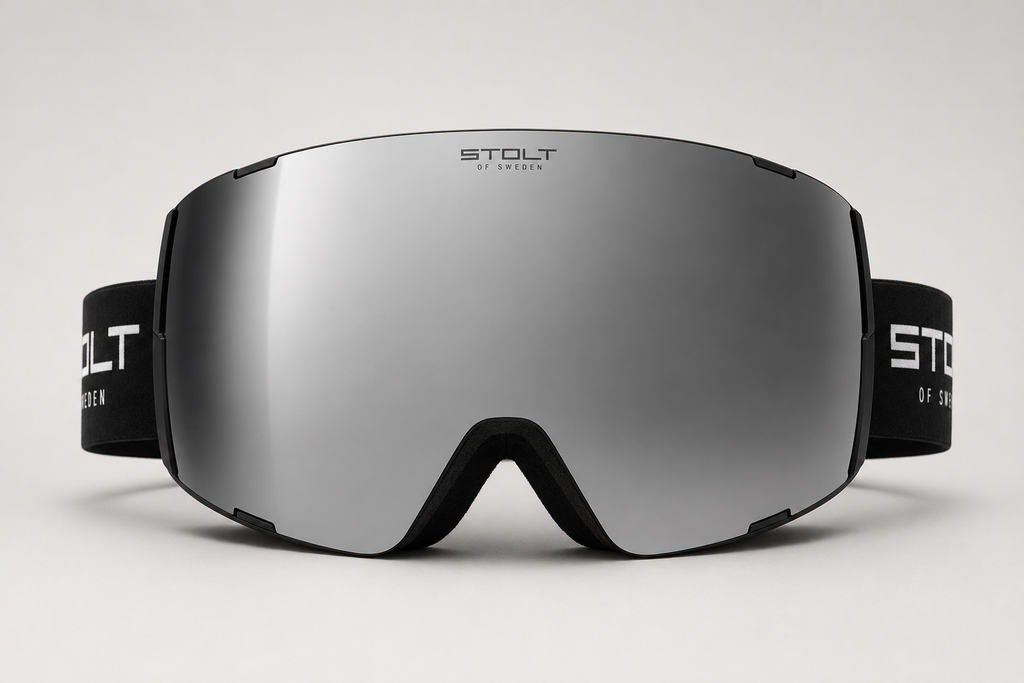 ST-50 Black Ski Goggles with Spare Lens