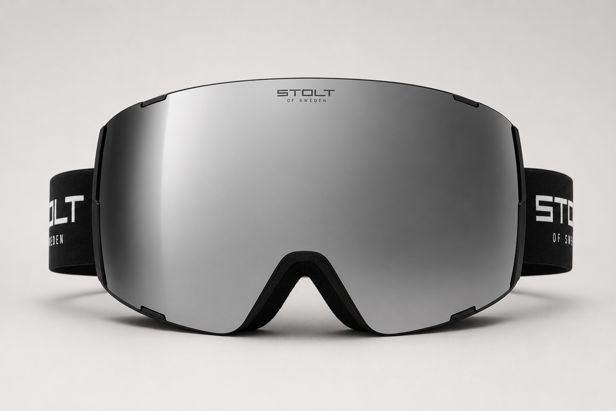 ST-50 Black Ski Goggles with Spare Lens